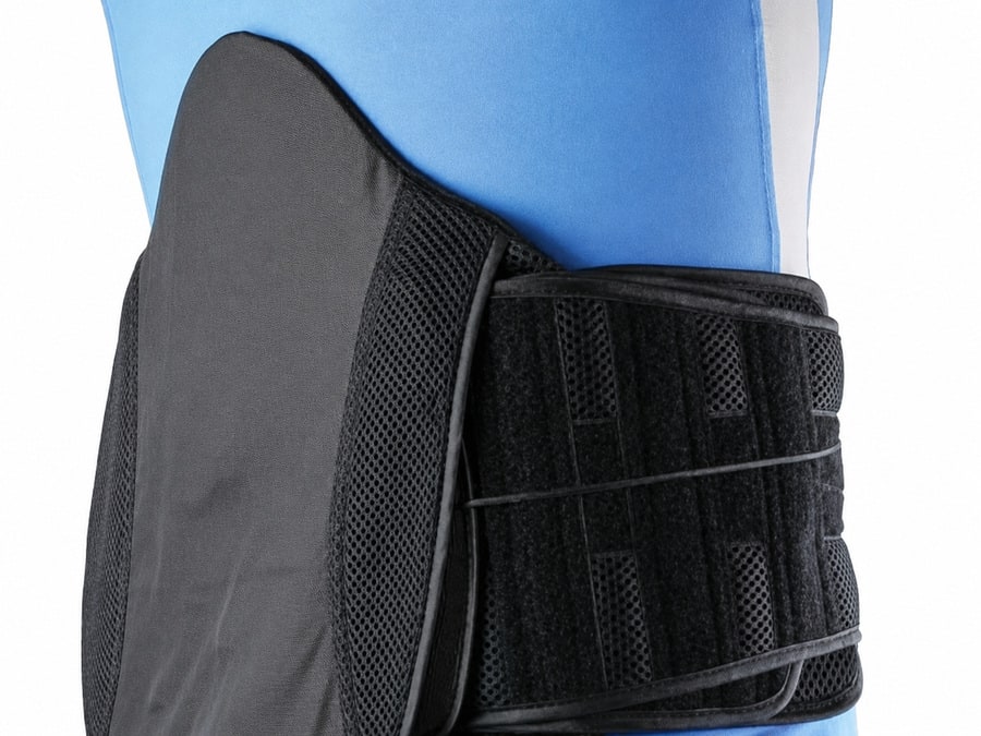 Back Support with Removable Side Panels