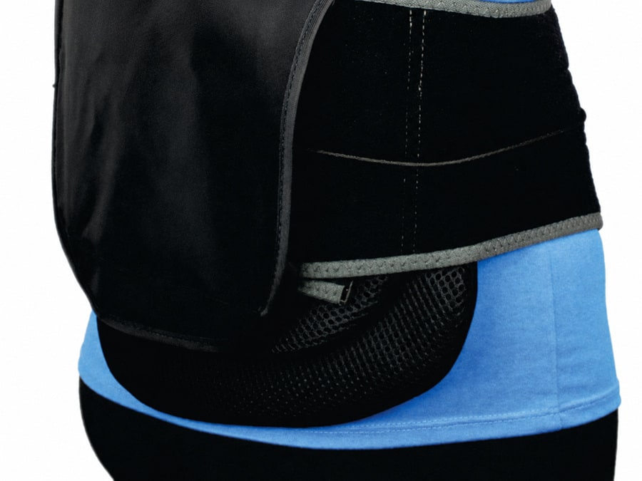 Durable Back Support with Removable Panel