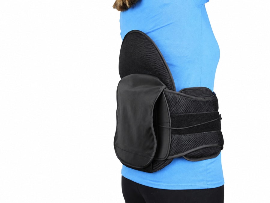 Sized Back Support with Removable Panels